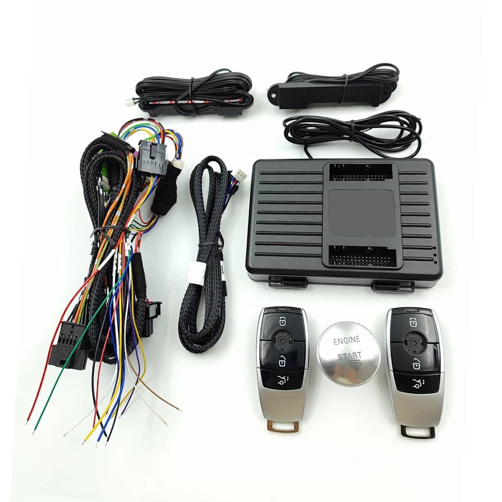 Per Benz 2006-2008 S W221 Aggiungi Auto Push Keyless Start Stop Avviamento A Distanza Sistema di Ingresso Senza Chiave Nuovo Chiave A Distanza Prodotti Per Auto