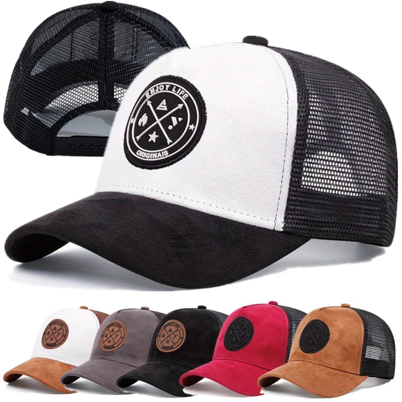 Hot Sale Unisex Cap ENJOY LIFE Letter Patch Baseball caps Man Woman Trucker Hat