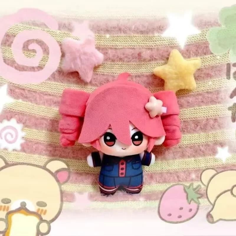 Authentic accent doll cotton doll 10cm printed body cute pendant plush gift