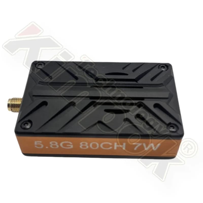 Trasmettitore video wireless UAV 5.8G 7W Mittente immagine ultra lungo raggio 5.8Ghz 80CH per RC Drone FPV VTX