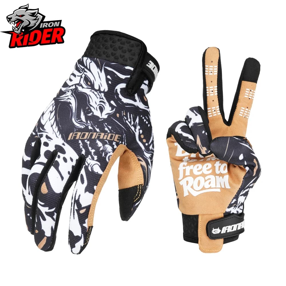 Motocross MX Gloves MX BMX MTB ATV Motocross Gloves Motorcycle Full Finger Bike Off Road Mountain Cycling Gloves M-XXL
