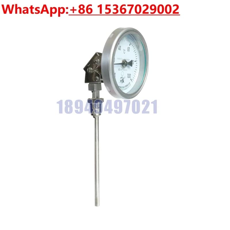 Termometro bimetallico / WSS-481 Misuratore puntatore asse universale radiale sismico