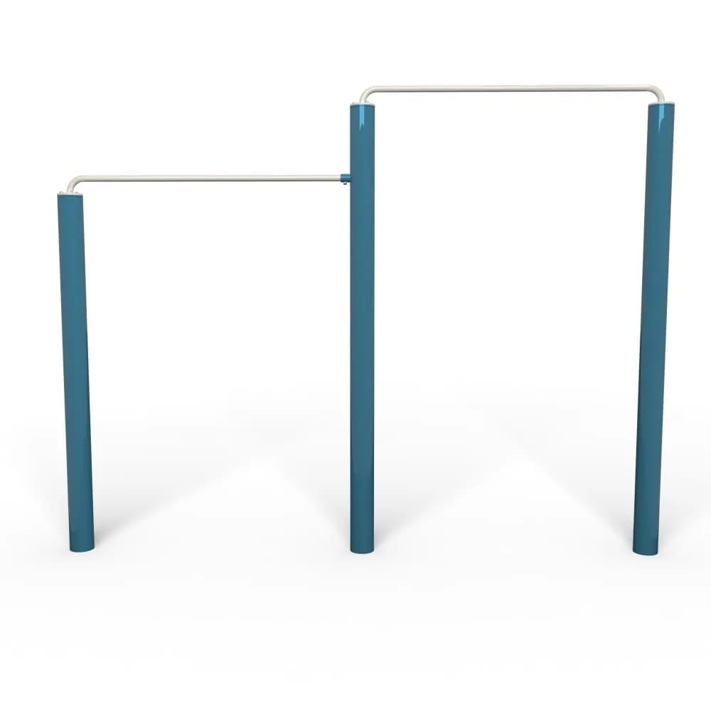Horizontal park fitness equipment bar with competitive price steel pipes