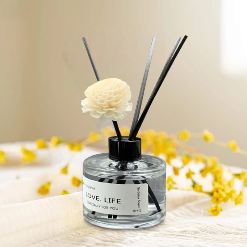 Reed Diffuser Set, Aromatherapy Diffuser Oil Reed Diffuser Stick Home Reed Diffuser Air Freshener -Flameless Aromatherapy Set