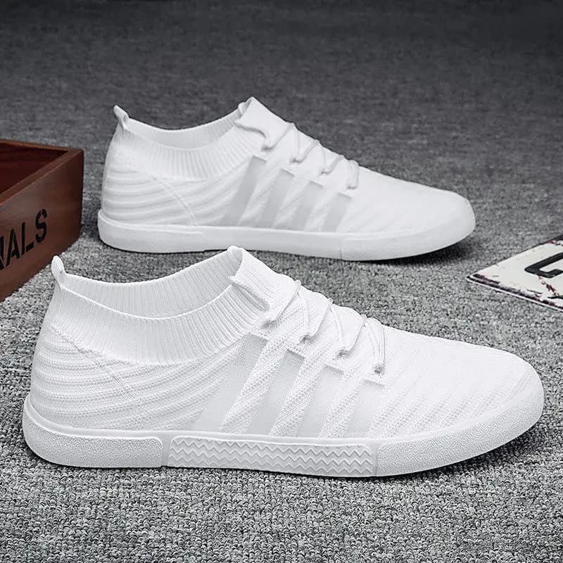 Scarpe estive traspiranti e non soffocanti da uomo, scarpe casual per il pendolarismo, stile versatile a taglio basso, scarpe leggere in rete con suola morbida, sneakers comode da uomo per tutti i giorni