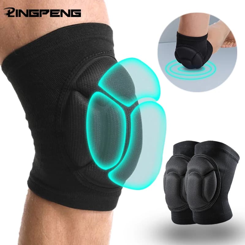 Women's Volleyball Knee Pad, thick sponge to avoid collisions, hot and non-slip knee pad, for football, yoga, dance.