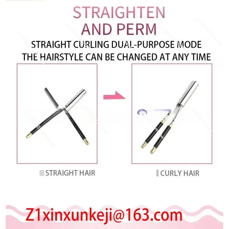3 in 1 Professional Magic Automatic Anti-scalding 0.35-1 Inch Beauty Salon Curling Iron Set