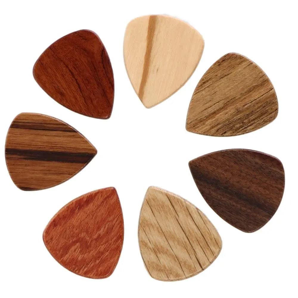 Plettro per chitarra con dito a forma di cuore in palissandro Accessori per chitarre Plettro per chitarra in legno Plettro per chitarra acustica