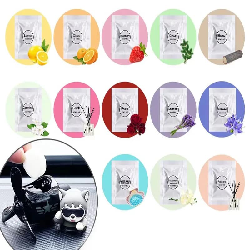 1/5/35 deodorant parts for auto refilling auto perfume refills for car spare bearings for car perfume accessories
