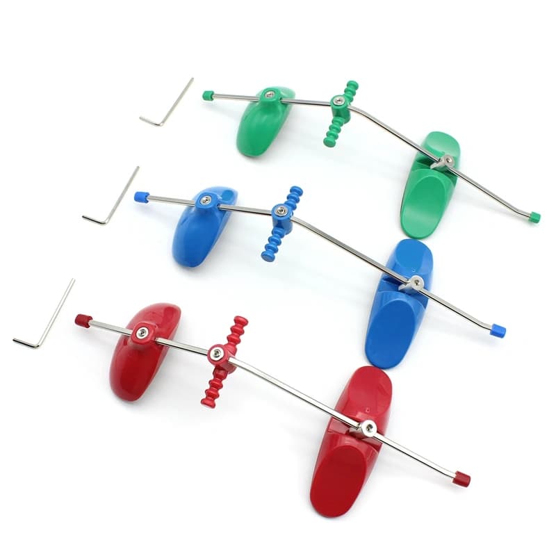 Face mask for dental orthodontic headdress with single lever adjustable for correction of bite Tools for dentists