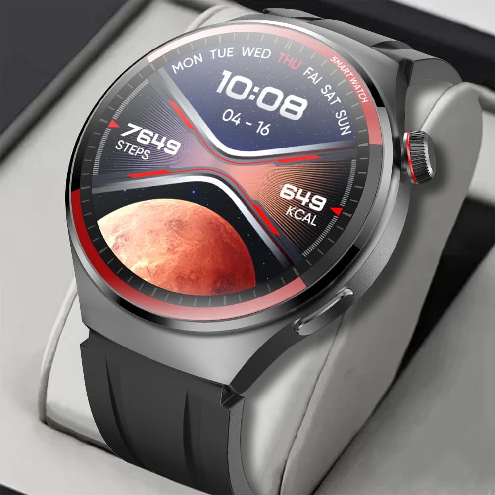 Nuovo Smartwatch 2026 con Schermo Circolare AMOLED HD Full Touch, NFC, 1,43 Pollici 466*466, GPS, Monitoraggio Salute e Sport, Chiamate Intelligenti