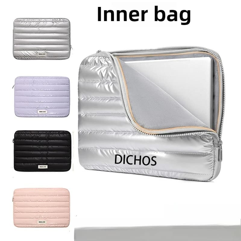 Custodia impermeabile per laptop Custodia per tablet 13,3 Custodia protettiva trapuntata leggera da 14 pollici per MacBook