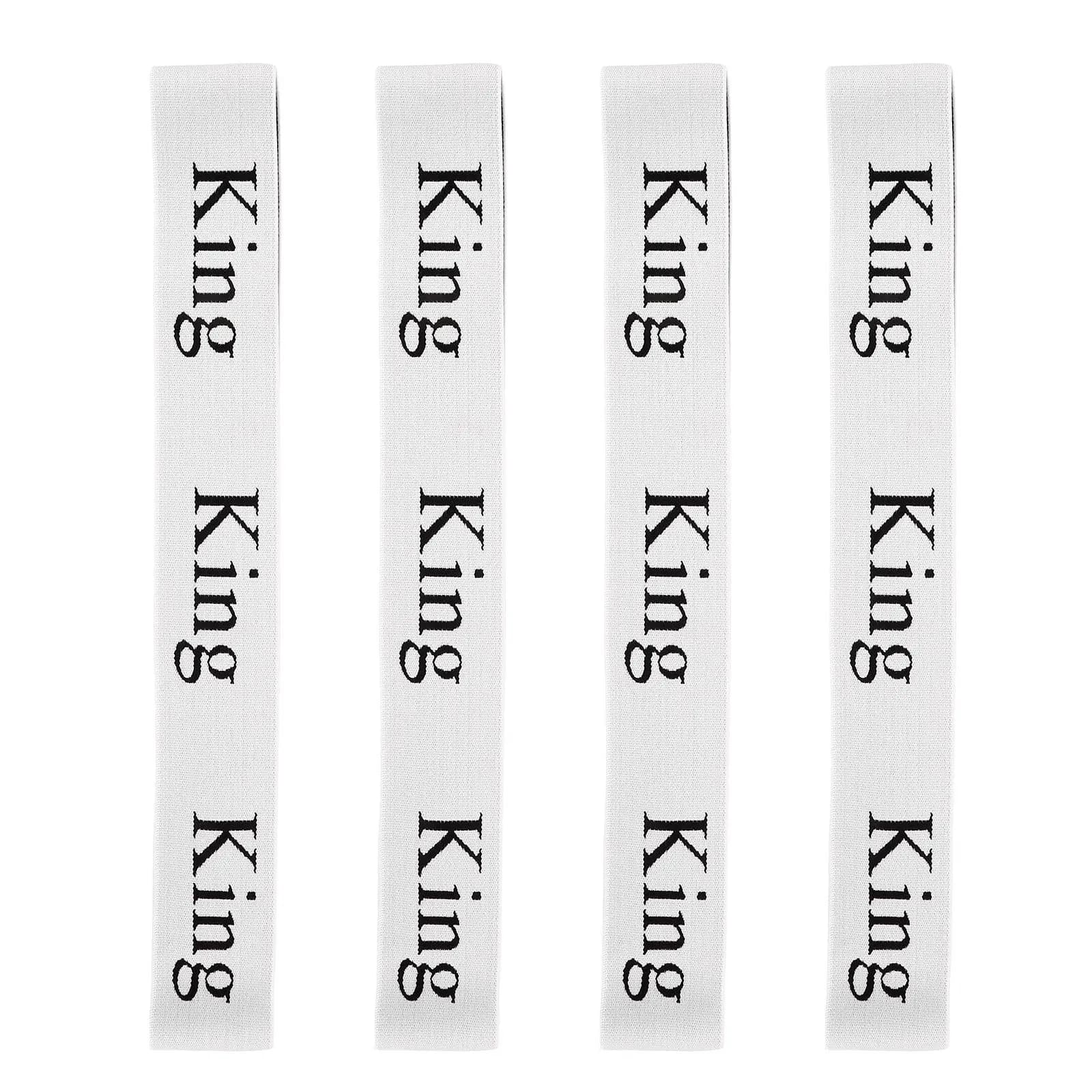 4Pcs Polyester Elastic Bed Sheet Organization Band Adjustable Sheet Storage Strap for Linen Bundling Closet Bedroom Organization