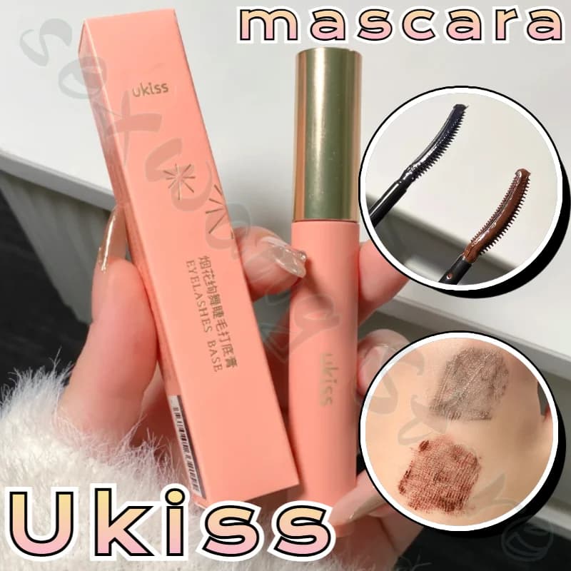 Ukiss eyelash primer, thin and curling, long-lasting make-up, not drought, not easy to remove, fine point modeling mascara