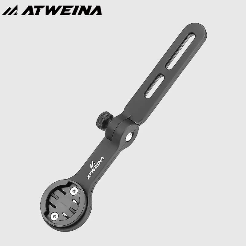 180 ° Aluminum Alloy Universal Bike Computer Support Adjustable Support Compatible with Camera with Road Bike Speedometer