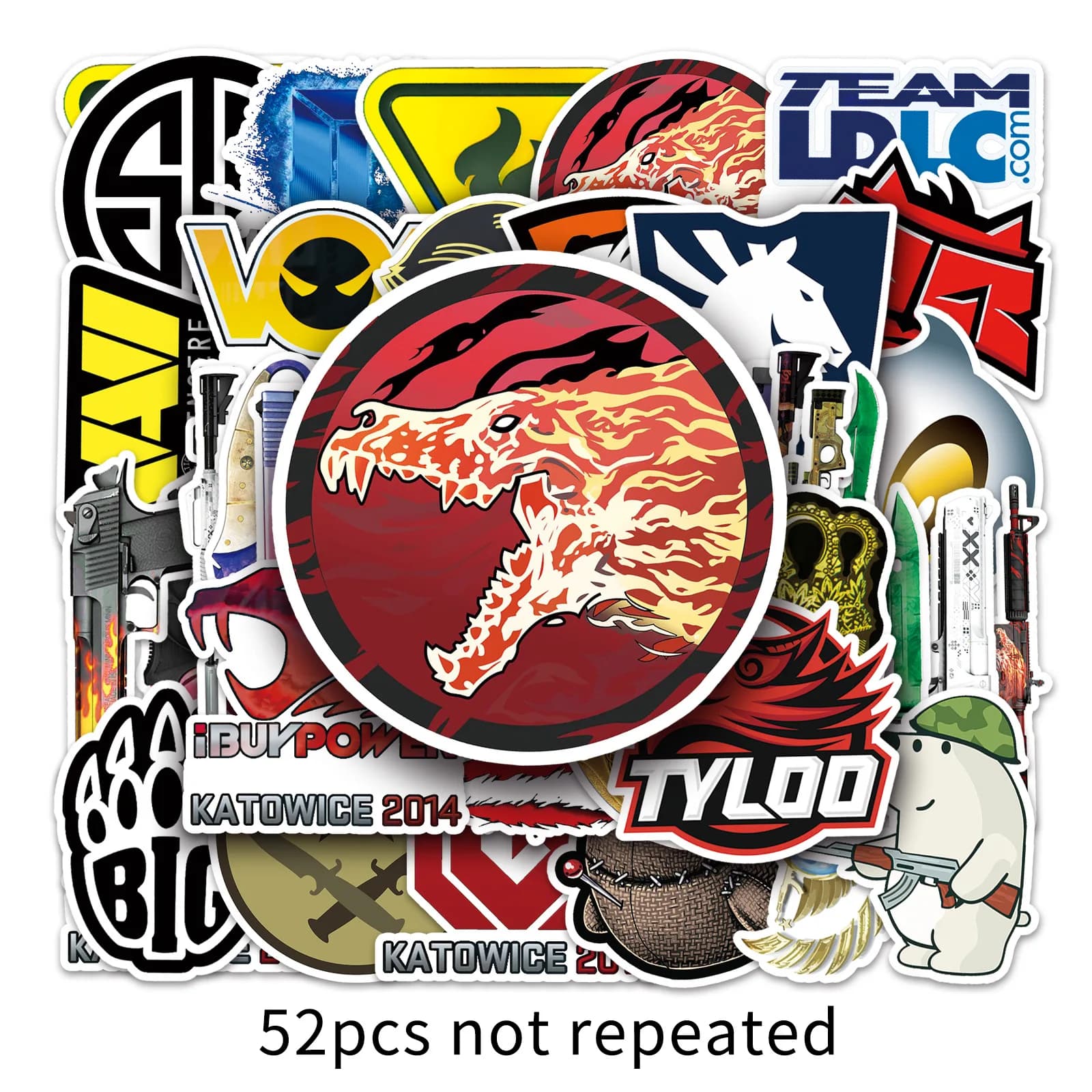 10/50PCS Gioco di Tiro Caldo CS GO Cool Doodle Adesivi Decorativi FAI DA TE Custodia Mobile Scrapbook Diario Decalcomania Impermeabile Giocattoli Per Bambini