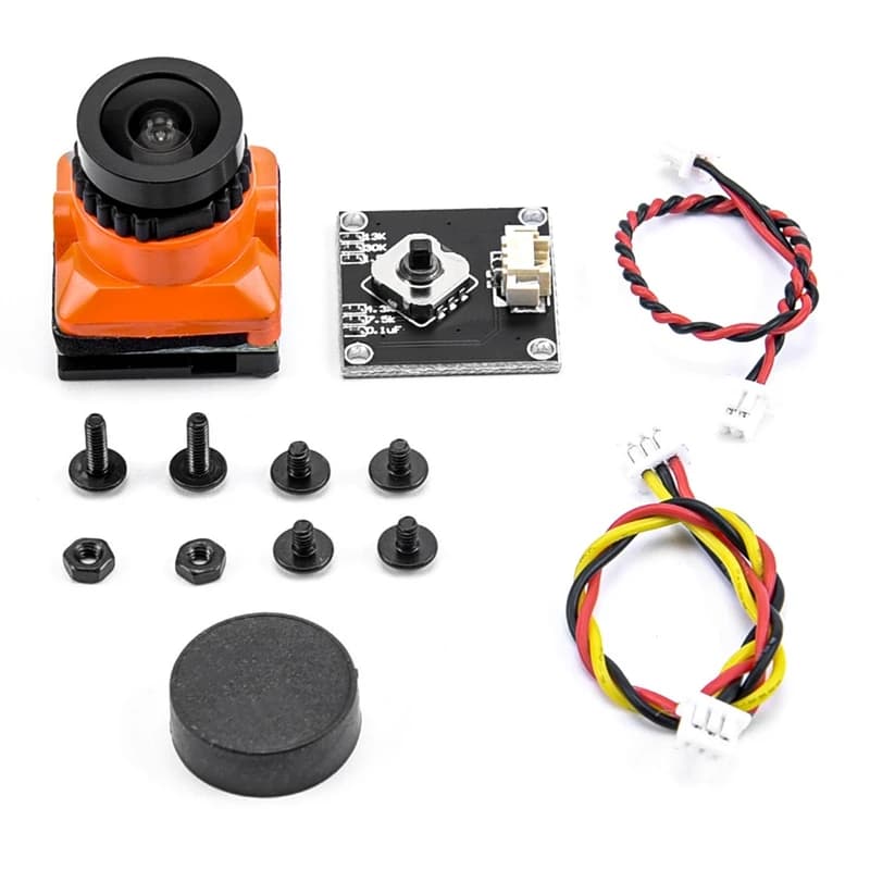 FPV Camera HD 1500TVL 2.1MM Wide Angle With OSD Adjustment Board For FPV RC Racing Drone Accessories