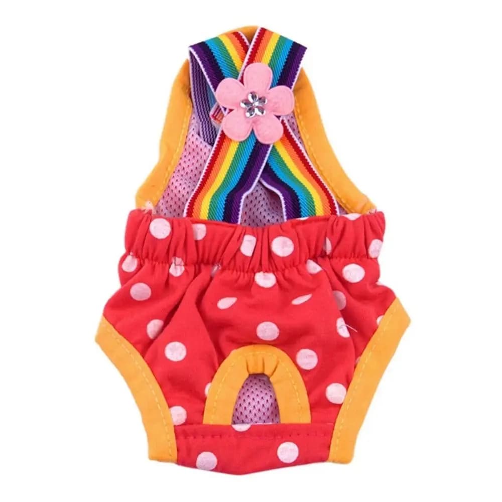 Menstrual Slips Print Points Intimate Physical Pet Pants Animal Mutches Pet Shorts Dog Shorts Diapers Health physiological Pants