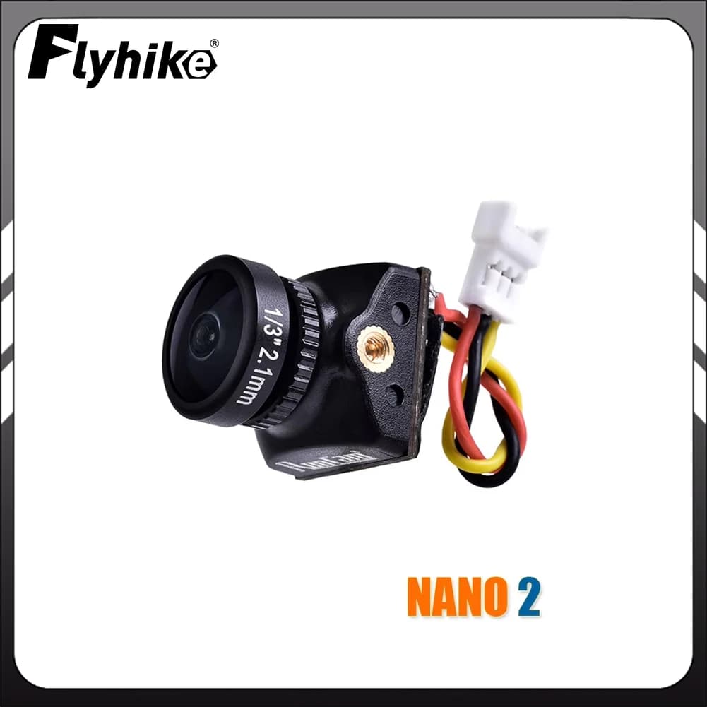 Telecamera FPV RunCam Nano 2 con FOV 155° e obiettivo da 2.1mm (M8) ° Obiettivo 1.8mm (M8) FOV 170 ° Mini Telecamera CMOS NTSC 700TVL per Droni FPV