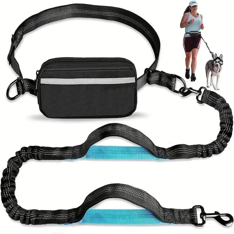 Keep free of hands and safe with our adjustable leash for dogs - Perfect for medium and large dogs