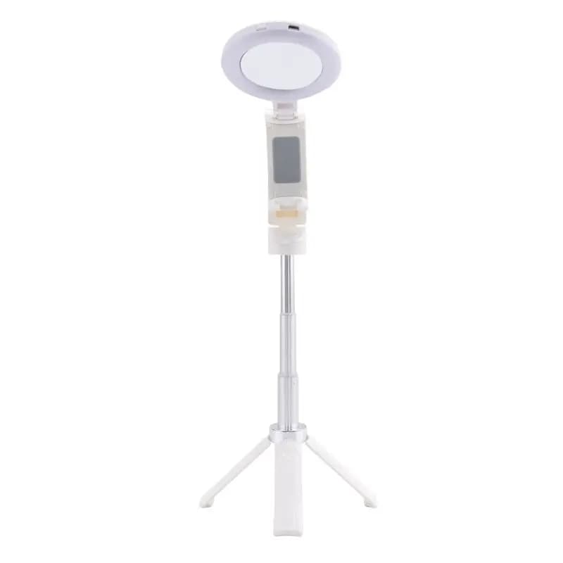 【Acquista Ora】Treppiede Mini Portatile Bluetooth con Design Aggiornato, Telescopico Multifunzione 360 ° Asta per Selfie con Rotazione a 360 Gradi