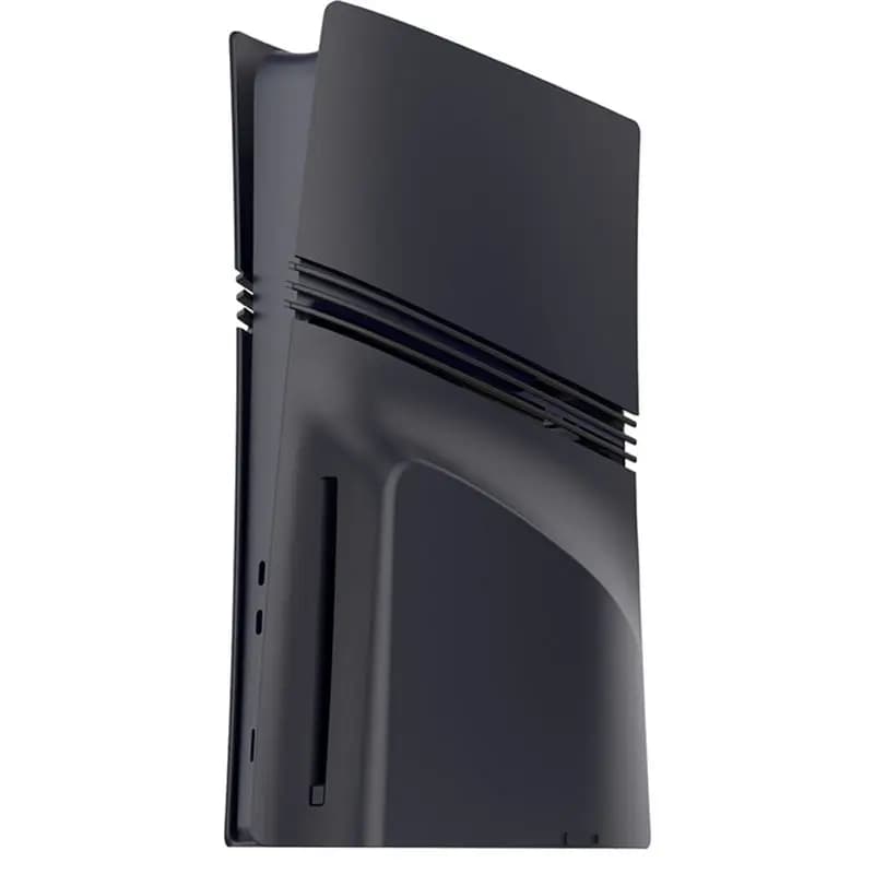 AS95 - Cover Frontale Nera per PS5 Pro Versione Disco, Accessori Gaming in Plastica Premium