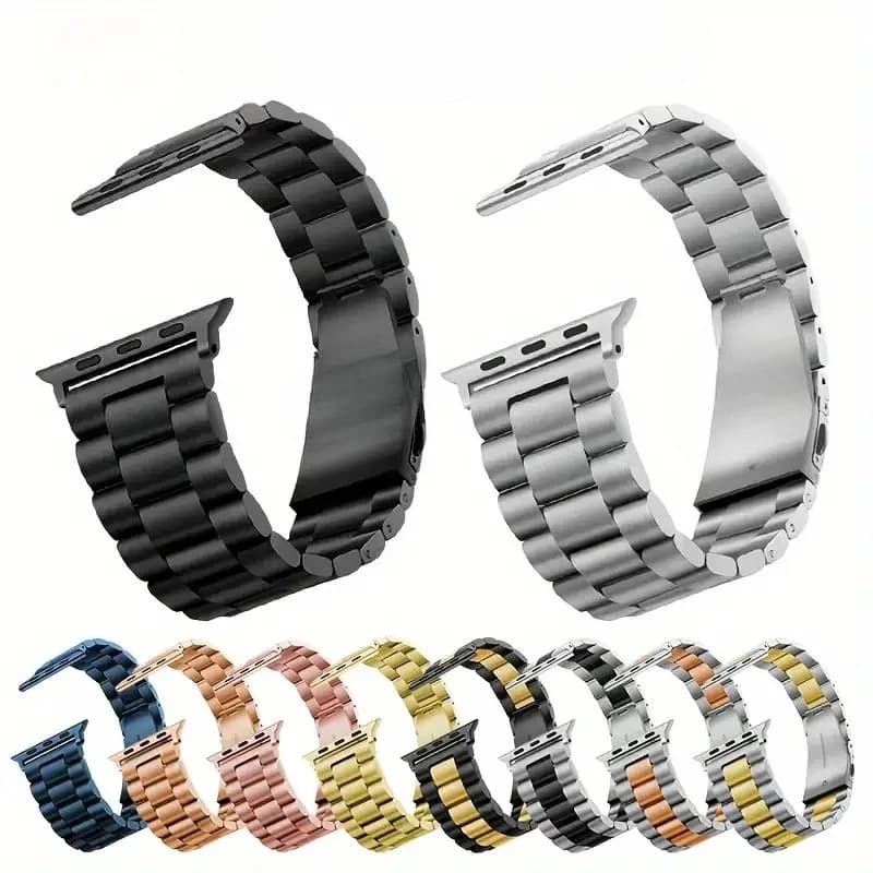 Stainless steel strap 45mm 44mm Ultra 2 49mm 42mm-40mm-41mm-46mm Metal strap series 10 9 8 7 6 5 4 3 if