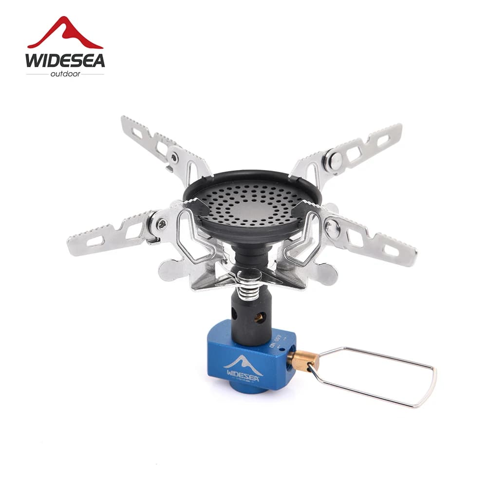 Widesea Camping Gas Burner Outdoor Stove 3300W Camping Equipment Portable Tourist Survival Bushcraft Kitchen