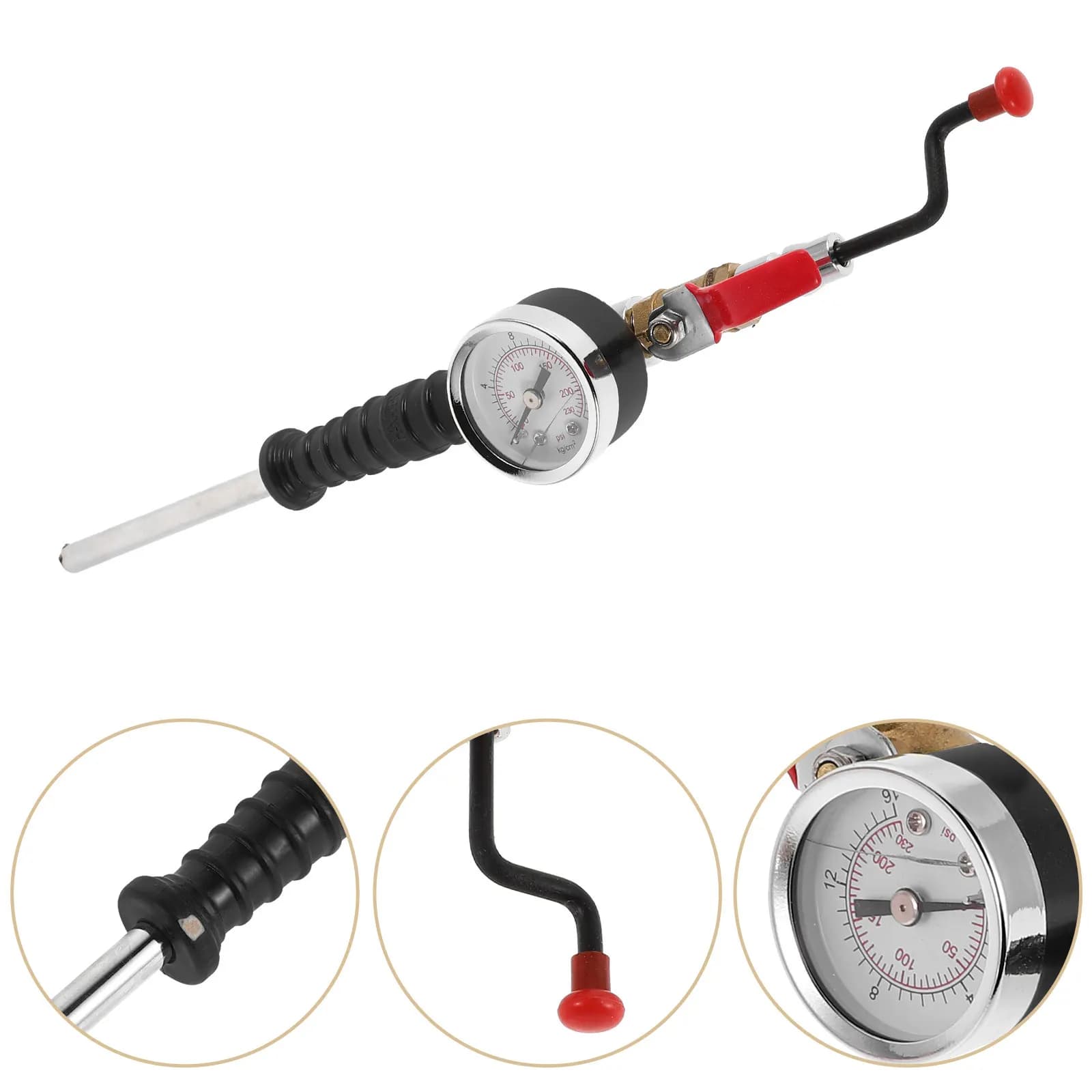 Handheld Tire Inflator with Accurate Pressure Gauge for Cars Trucks Motorcycles Bicycles Quick Compact Portable Electric Air
