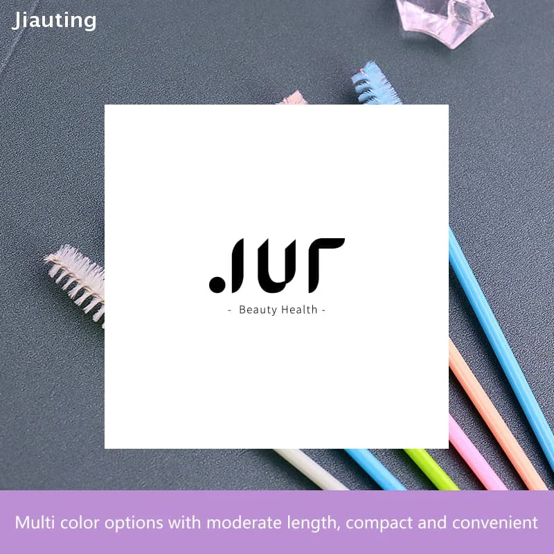 50 Eyelash Makeup Brushes, Disposable Applicators for Mascara, Eyelash Cosmetic Brushes, Eyelash Extension Tool