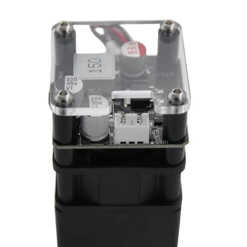 Modulo Laser a Diodi Blu 450nm 9W 10W con Raggio Parallelo per Incisione Laser su Legno e Compensato
