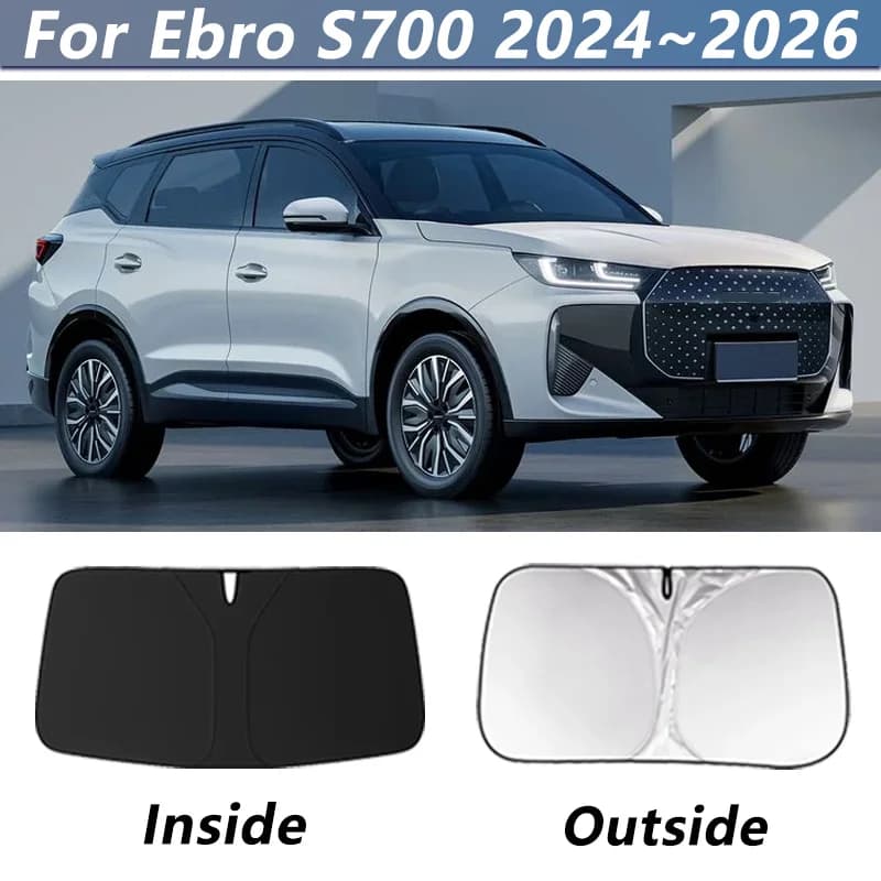 Parabrezza anteriore per Ebro S700 2024 2025 2026 Tiggo 7 L 7 Pro Max Anti-UV Parabrezza per auto Visiere parasole Protezione Accessori auto