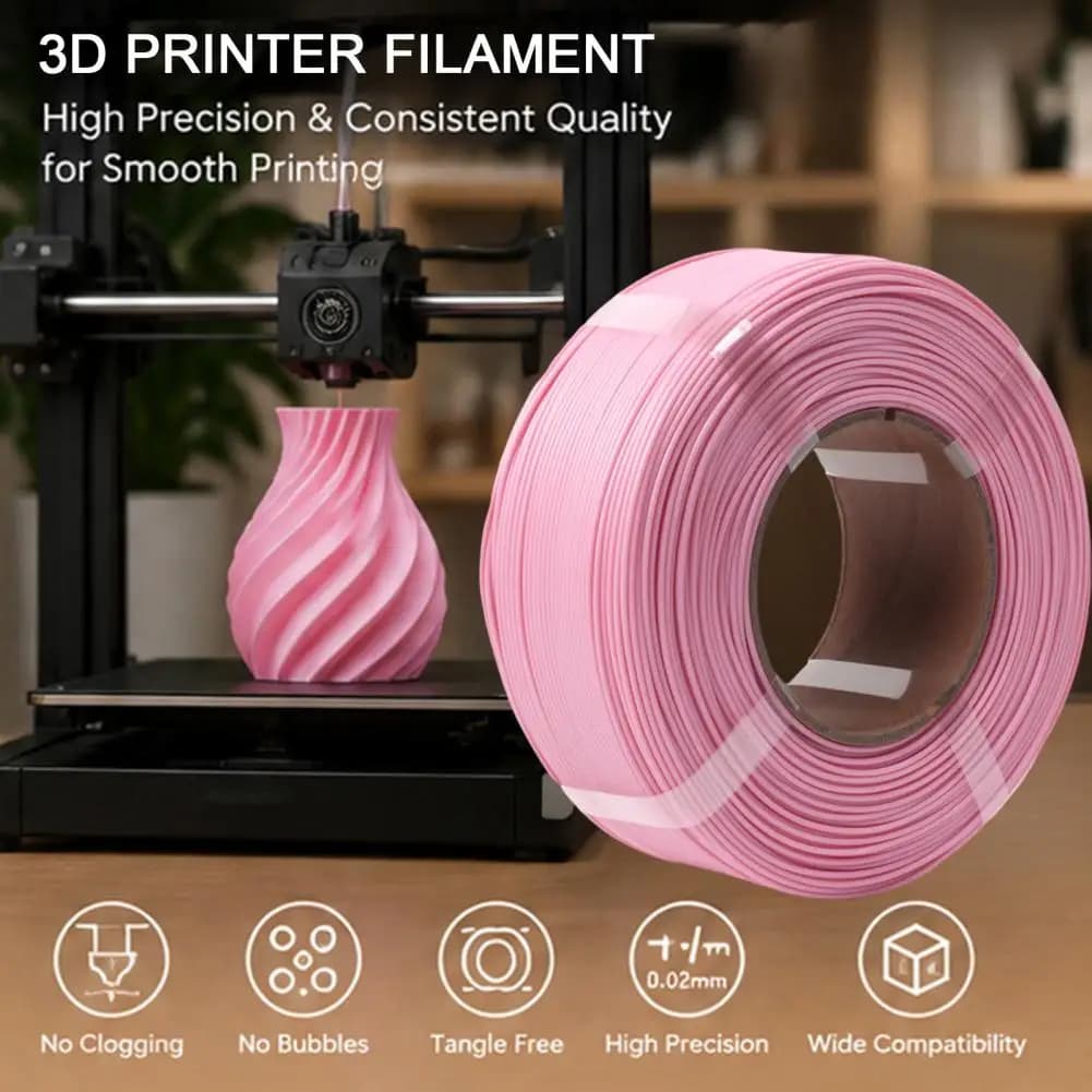 Non-reflective 3d Print Filament Matte Pla 3d Printer Filament 1kg Spoolless Roll High-quality 1.75mm Printing Material