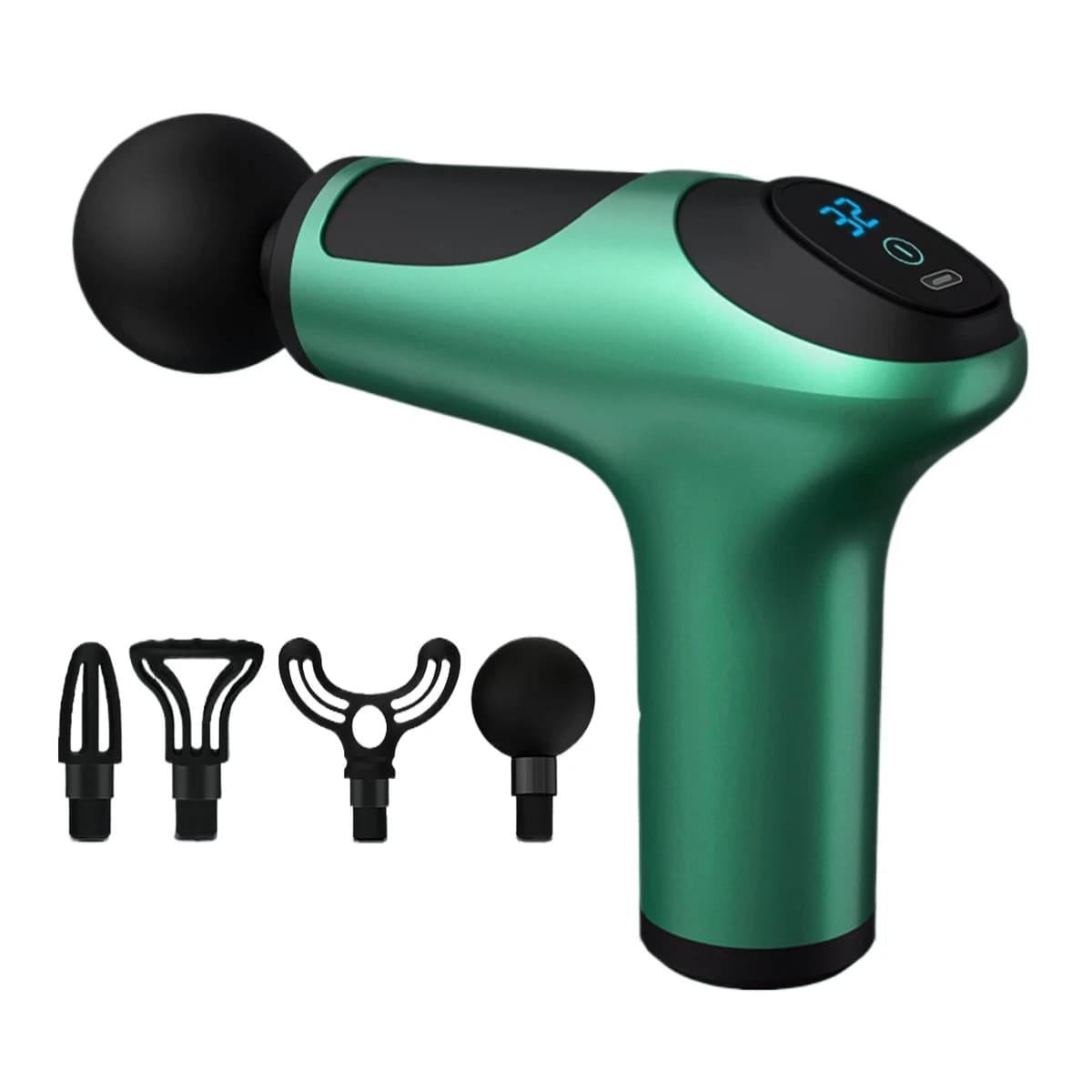 Mini Pistola Massaggiante Portatile per Tessuti Profondi, Massaggiatore Muscolare con Display LCD, Dispositivo Compatto a Percussione per Alleviare il Dolore Corporeo 2026