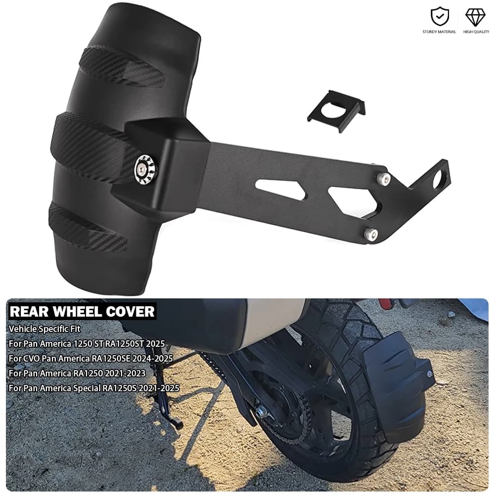 Moto Parafango Ruota Posteriore Copertura Parafango Splash Guard Per Pan America 1250 ST RA1250ST Speciale RA1250S RA1250 SE CVO RA1250SE