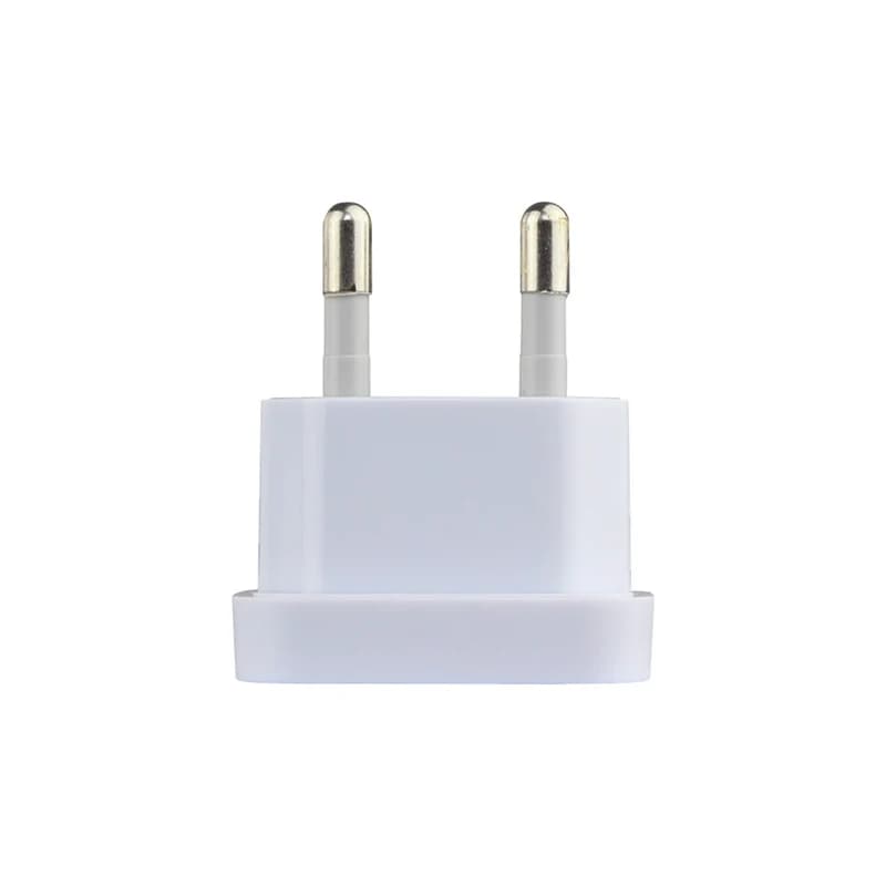 Adattatore da viaggio con spina di alimentazione da 4,0 mm e 4,8 mm, in materiale ignifugo, convertitore da US a EU, alta potenza