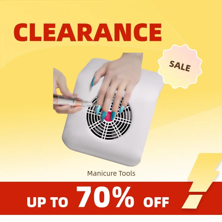 Special Offer: Powerful LULAA Nail Suction Suction Cup with Fan and Bag Collectable for Manicure Salon Equipment