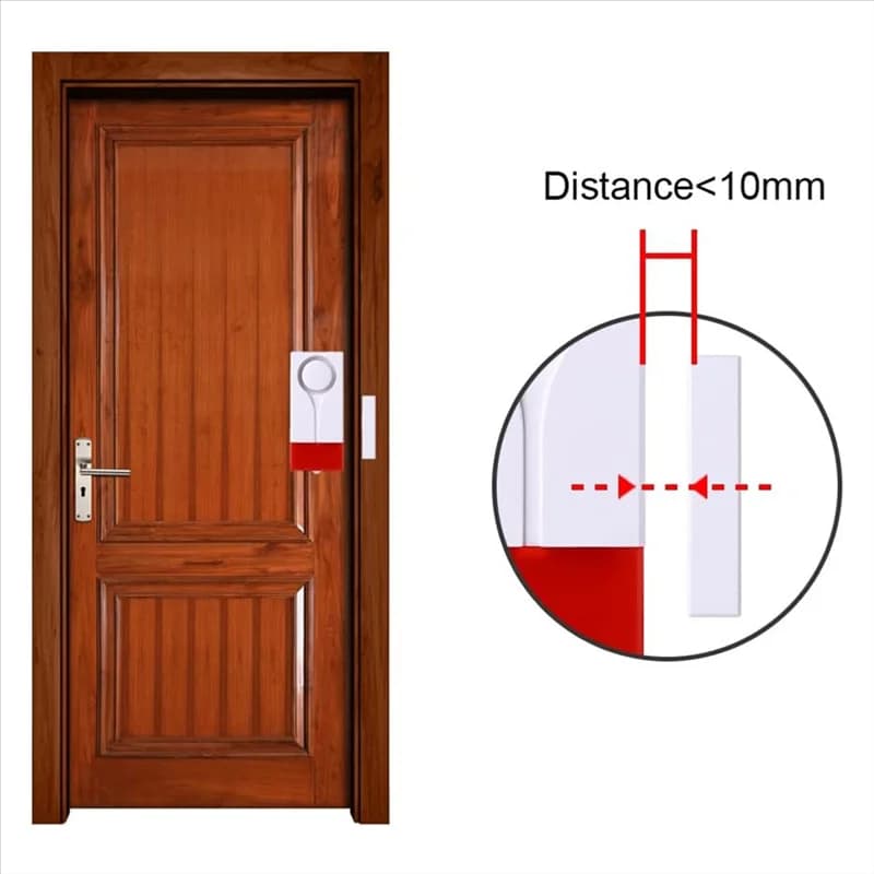 A37T-Arma per porte e finestre aperte, telecomando senza fili Sensore magnetico Carillon Antifurto Sicurezza domestica Protezione fai da te