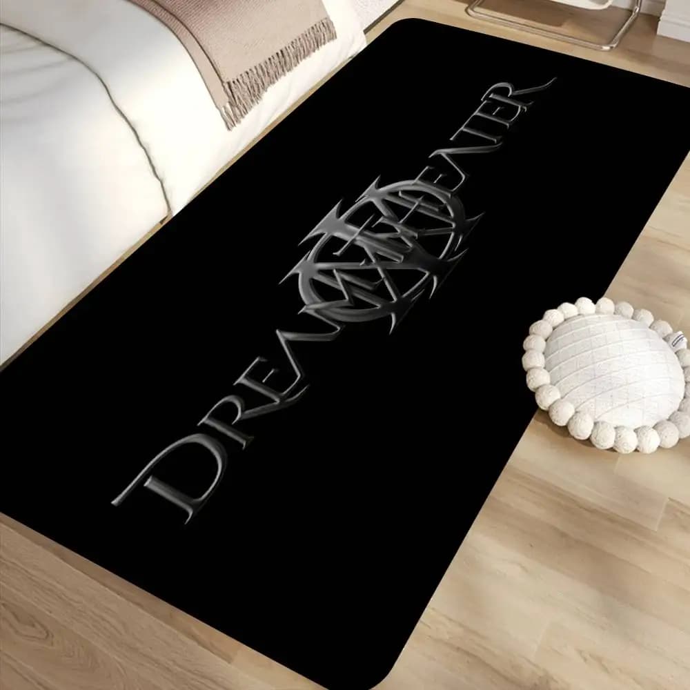 Tappetino D-Dream Theater Heavy Rock Band, Stile INS, Morbido per Camera da Letto, Lavanderia, Antiscivolo, Tappeti per la Casa