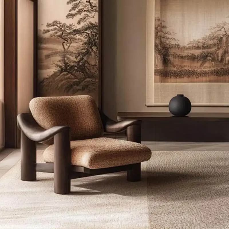 Beauty Armrest Living Room Chairs Cream Cushion Reading Comfy Lounge Chair Hotel Bauhaus Relaxing Fauteuil De Salon Furniture