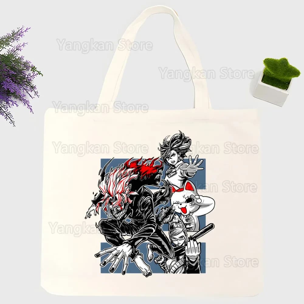 Borsa Cosmetica Dandadan Seiko Anime Okarun Momo Ayase, Organizer con Cerniera per Donne, Astuccio Portaoggetti per Trucchi e Accessori
