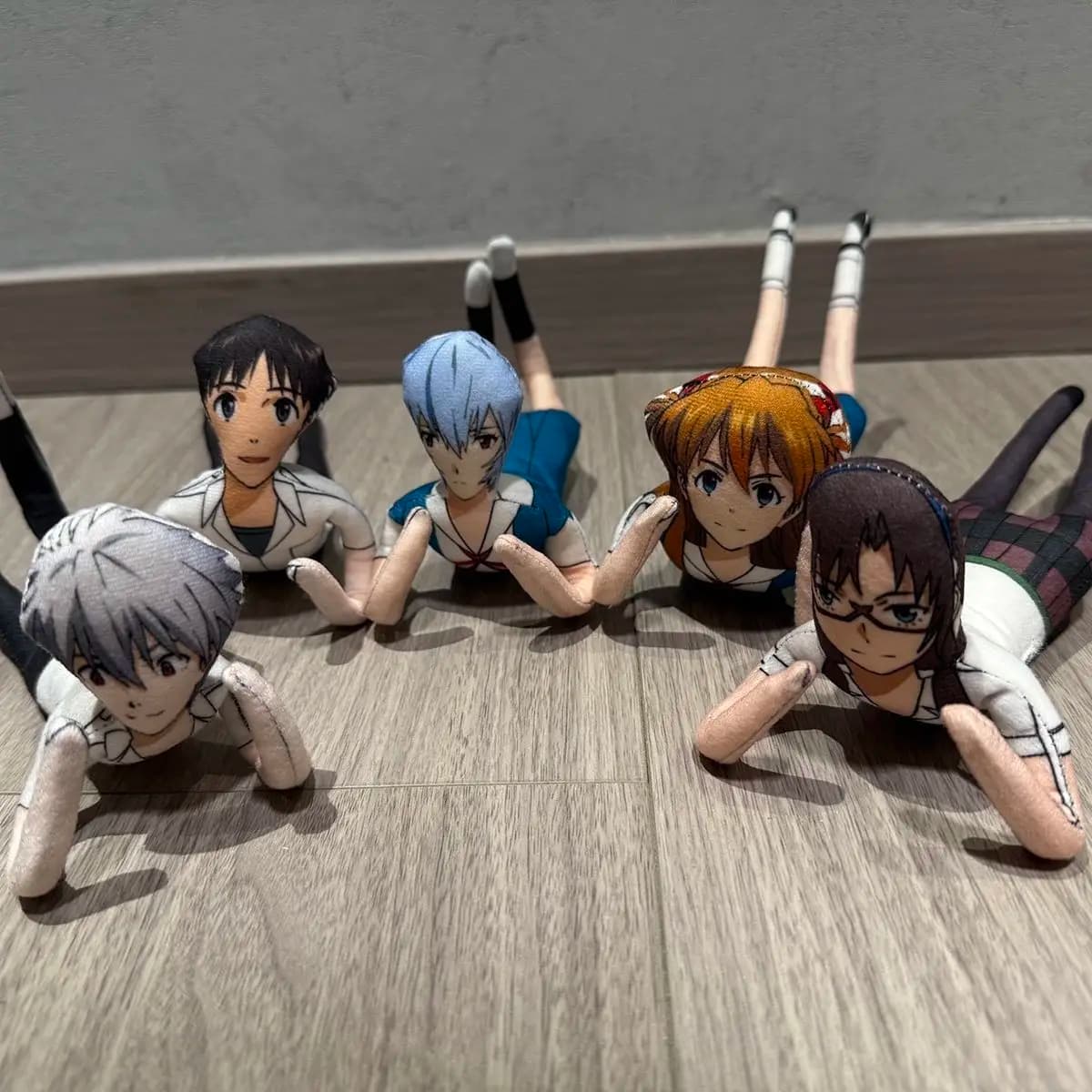 EVA Neon Genesis Evangelion Miyama Mai Series Rat Ayanami Rei Abstract Doll Asuka Ikari Shinji