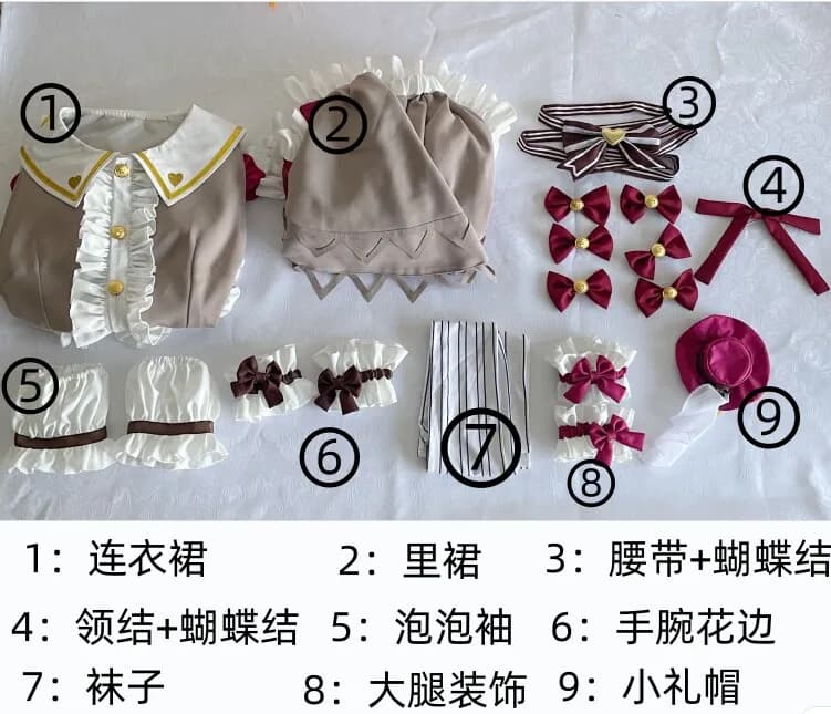 DISPONIBILE Costume cosplay Otori Emu, costume di Halloween, costume di Natale, gioco di ruolo PJSK, taglie S-XL, abito da donna