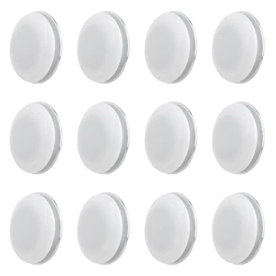 12 PCS Shower Curtain Weights, Magnetic Shower Curtain Weights, Shower Curtain Magnets, Prevent Curtain Liner from Blowing Arou