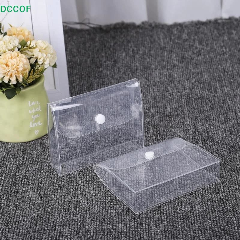 Porta Passaporto in Plastica, Organizzatore Portatile, Busta Trasparente in PVC per Conservazione