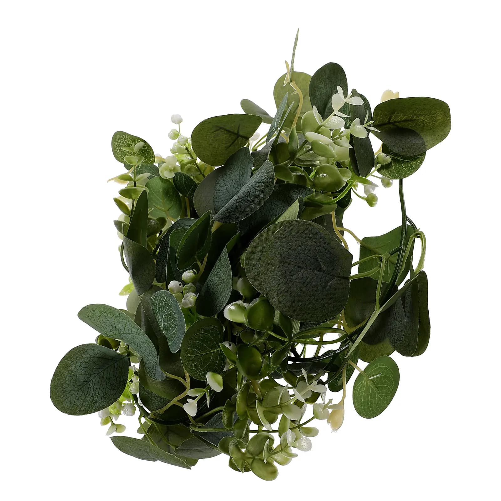 Artificial Eucalyptus Rattan Garland Decorative Vine Simulation Plant Wall Hanging Ornament for Valentine Party Festival