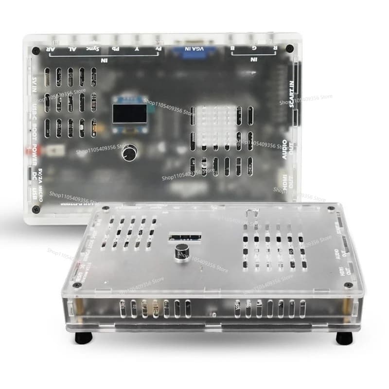 Convertitore Video HDMI con Disco Rigido + Alimentatore Adattivo + Cavo ad Alta Definizione + Impugnatura Singola