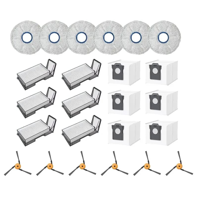 ABXH Compatible For Dreame X60 Ultra Complete Parts Side Brush Mop Pad Dust Filter Accessories