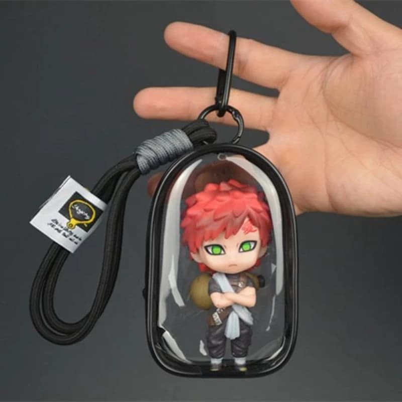 NARUTO Gaara anime merce cartone animato carino bambola figura portachiavi creativo personalizzato zaino ciondolo decorazione regalo