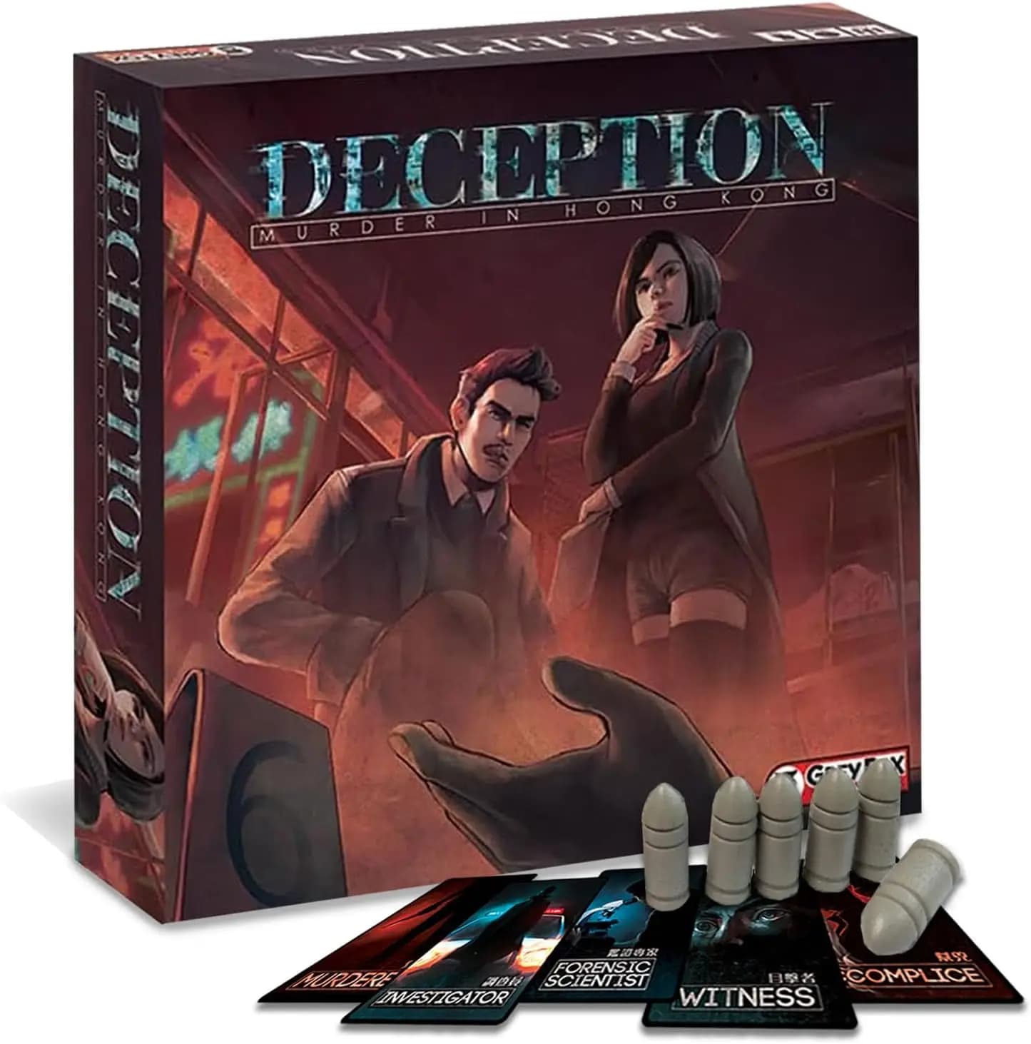 Gioco da Tavolo Mistero dell'Assassino: Deduzione Sociale per 4-12 Giocatori | Gioco Rapido di 20 Minuti